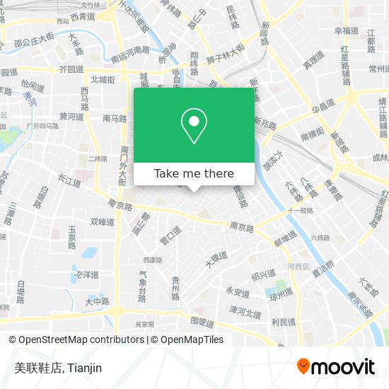 美联鞋店 map