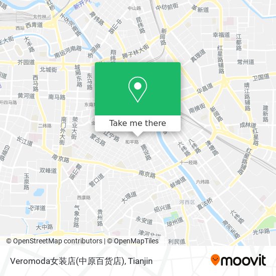 Veromoda女装店(中原百货店) map