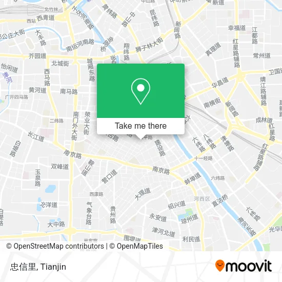 忠信里 map