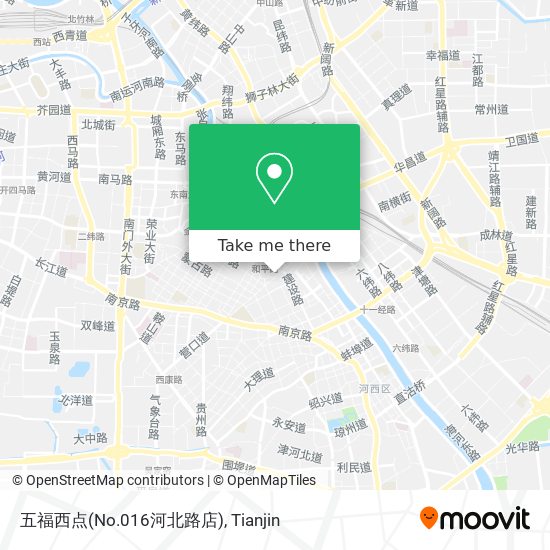 五福西点(No.016河北路店) map