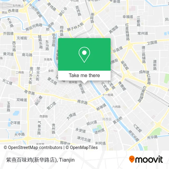 紫燕百味鸡(新华路店) map