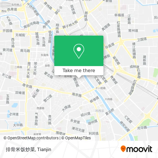 排骨米饭炒菜 map