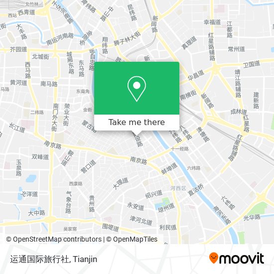 运通国际旅行社 map