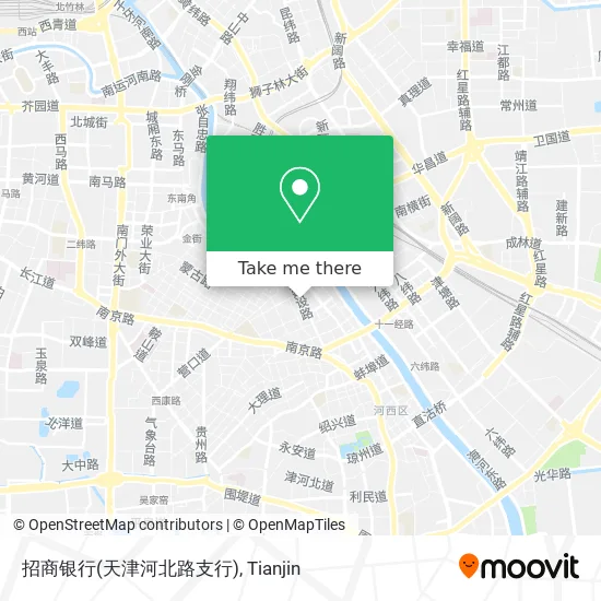 招商银行(天津河北路支行) map