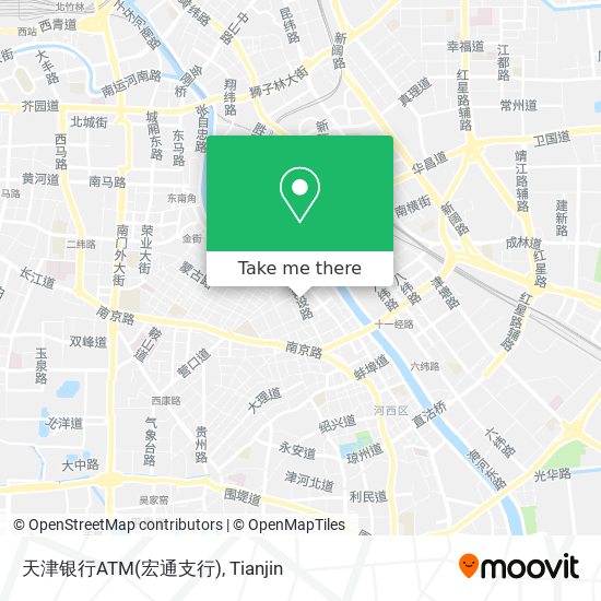 天津银行ATM(宏通支行) map