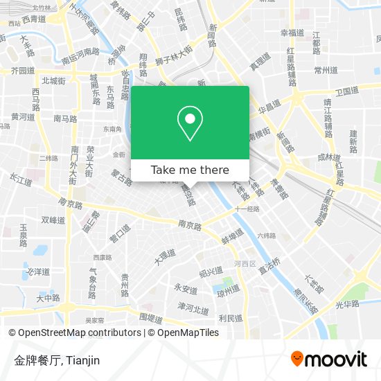金牌餐厅 map