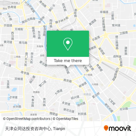 天津众同达投资咨询中心 map