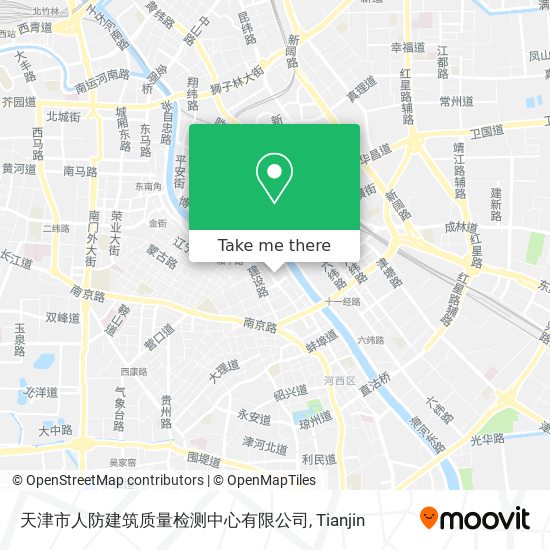 天津市人防建筑质量检测中心有限公司 map