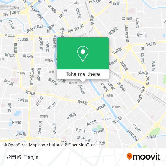 花园路 map