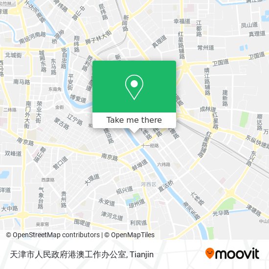 天津市人民政府港澳工作办公室 map