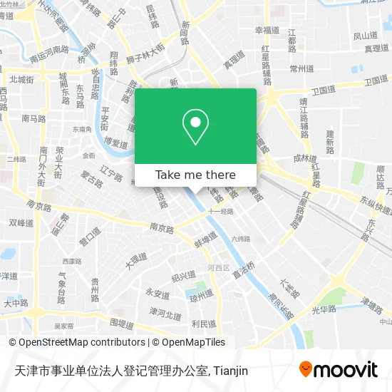 天津市事业单位法人登记管理办公室 map