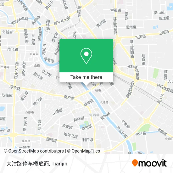 大沽路停车楼底商 map