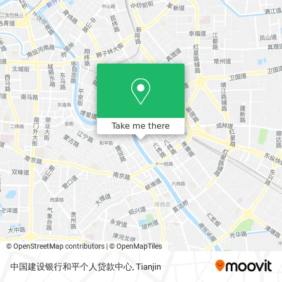 中国建设银行和平个人贷款中心 map