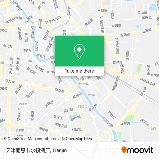 天津丽思卡尔顿酒店 map