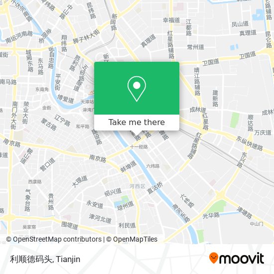 利顺德码头 map
