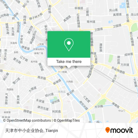 天津市中小企业协会 map