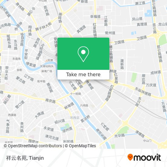 祥云名苑 map