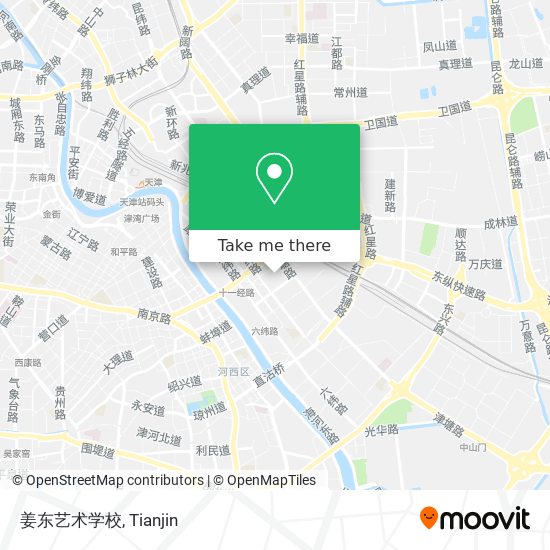姜东艺术学校 map