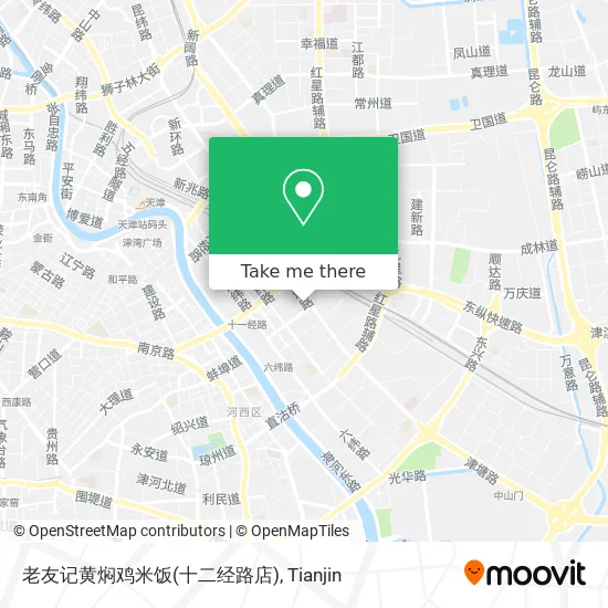 老友记黄焖鸡米饭(十二经路店) map