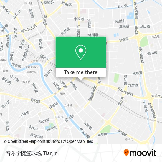 音乐学院篮球场 map