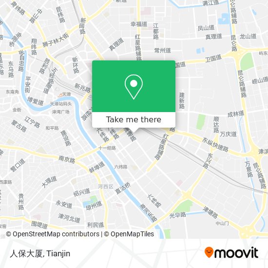 人保大厦 map