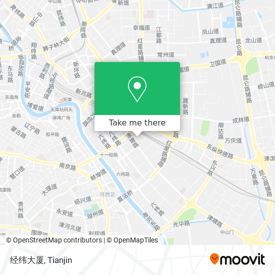 经纬大厦 map