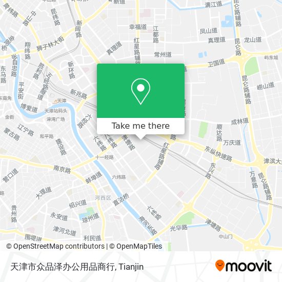 天津市众品泽办公用品商行 map