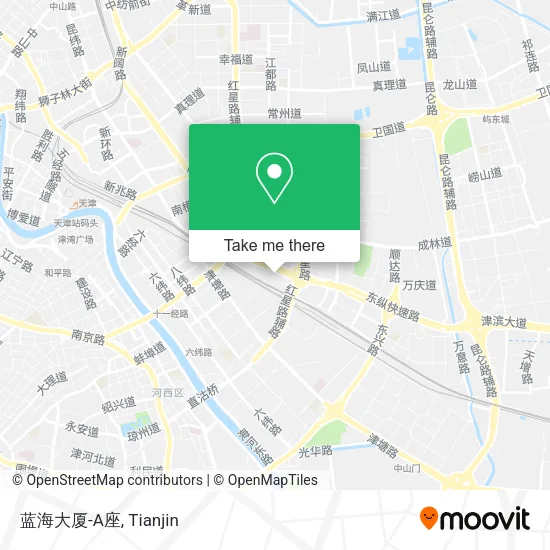 蓝海大厦-A座 map