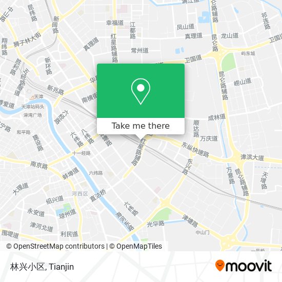林兴小区 map