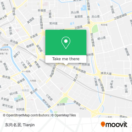 东尚名居 map
