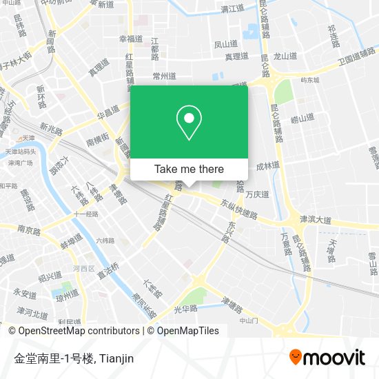 金堂南里-1号楼 map