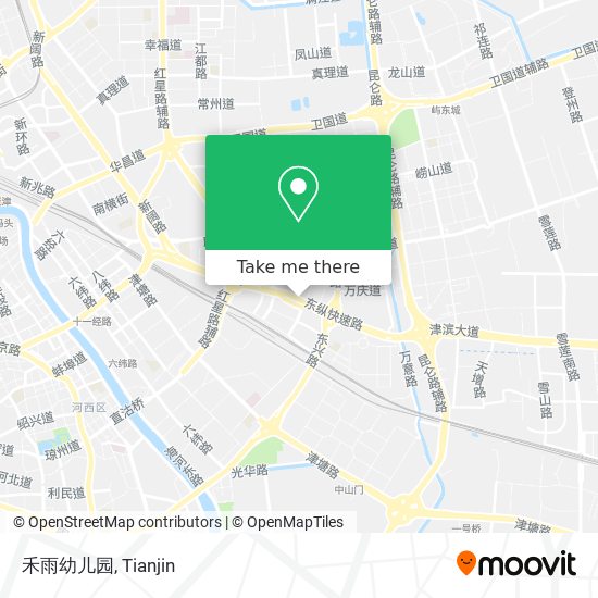 禾雨幼儿园 map