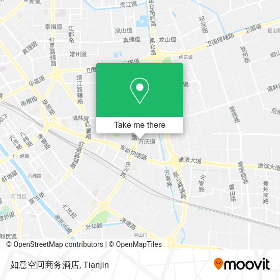 如意空间商务酒店 map