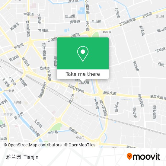 雅兰园 map