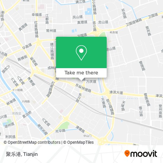 聚乐港 map
