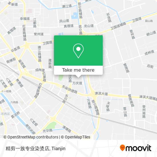 精剪一族专业染烫店 map