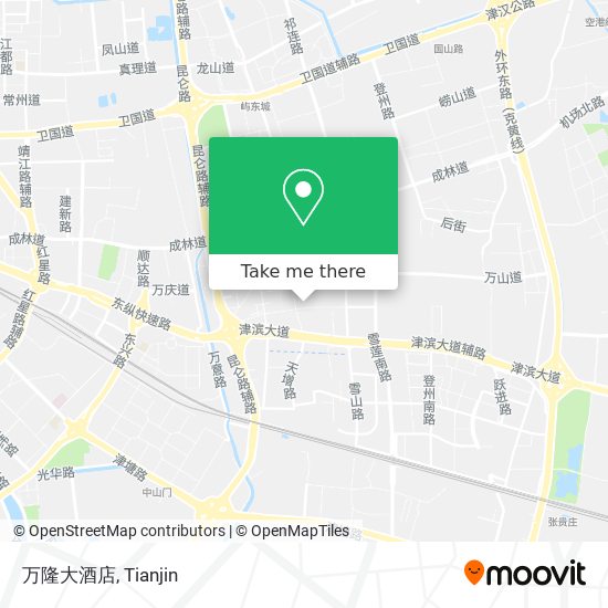万隆大酒店 map