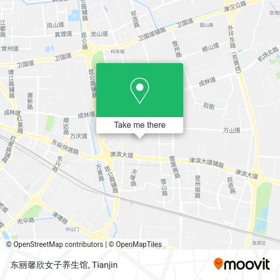 东丽馨欣女子养生馆 map
