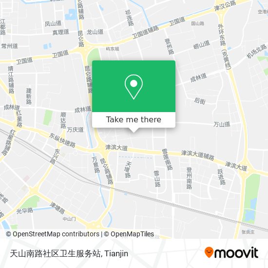 天山南路社区卫生服务站 map