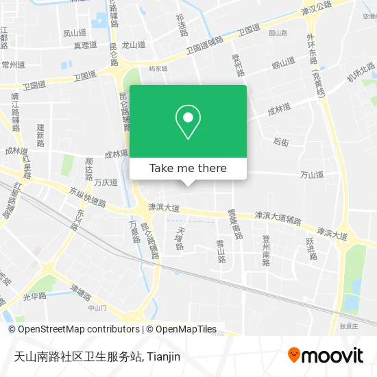 天山南路社区卫生服务站 map