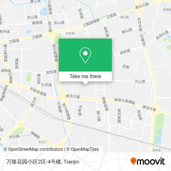 万隆花园小区2区-4号楼 map