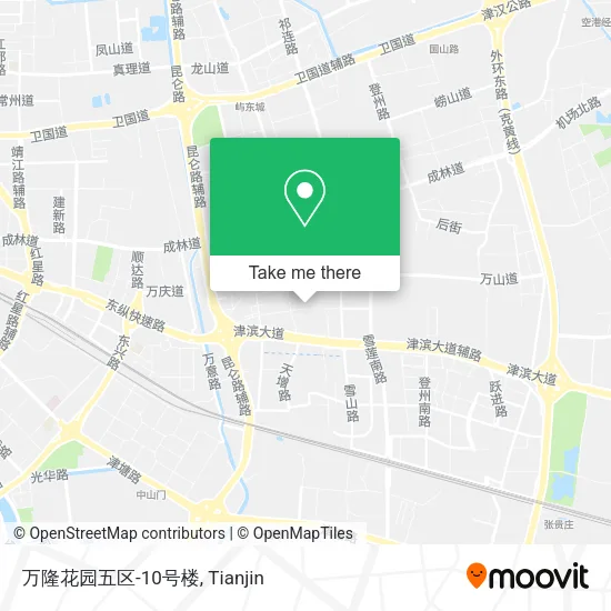 万隆花园五区-10号楼 map