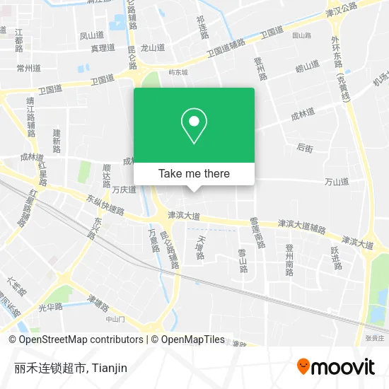 丽禾连锁超市 map