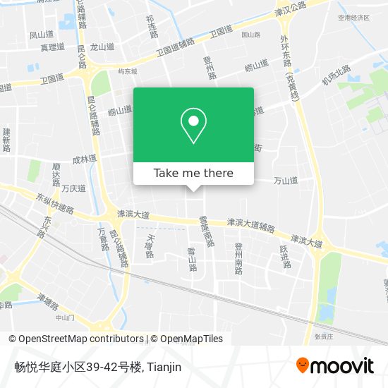 畅悦华庭小区39-42号楼 map