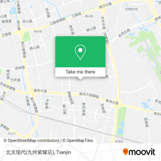 北京现代(九州紫耀店) map
