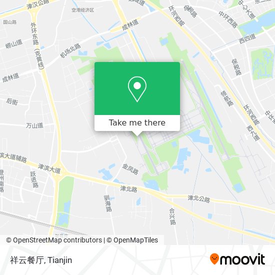 祥云餐厅 map