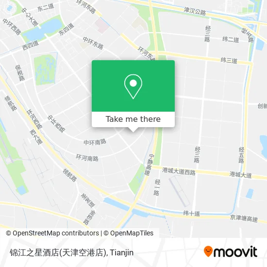 锦江之星酒店(天津空港店) map