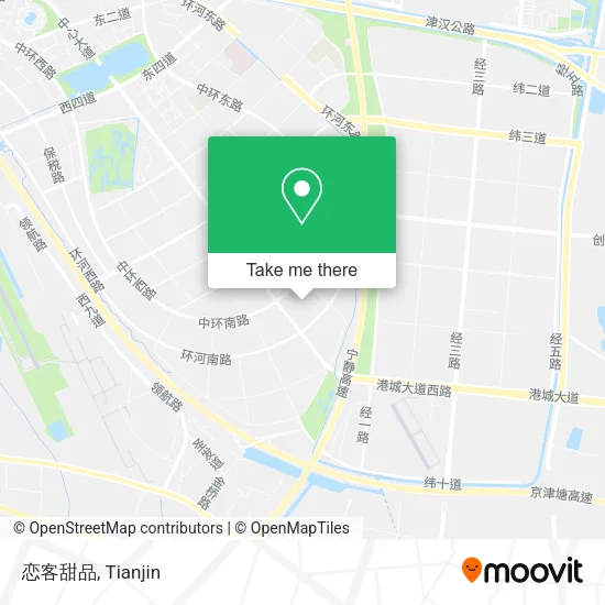 恋客甜品 map