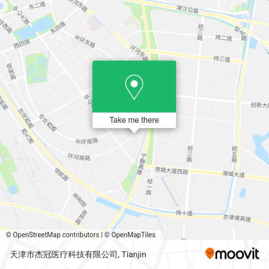 天津市杰冠医疗科技有限公司 map