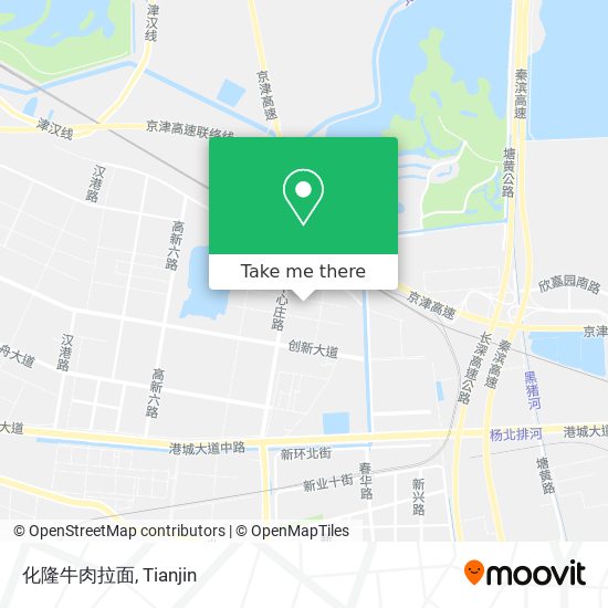 化隆牛肉拉面 map